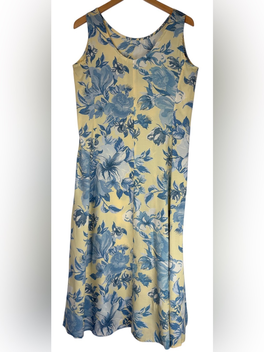 Floral Feminine Cottage Core Sleeveless Summer Maxi Dress